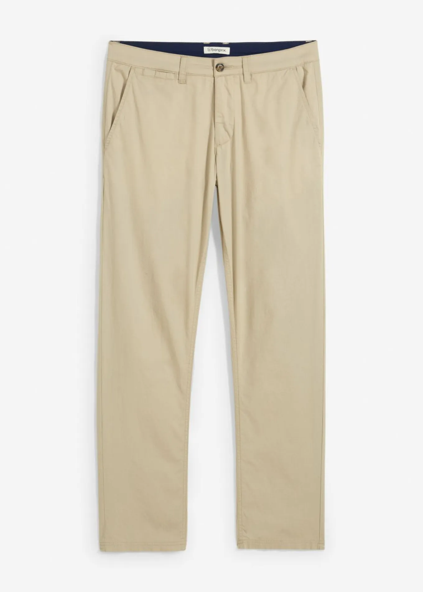 Pantalón chino elástico, regular fit, straight
