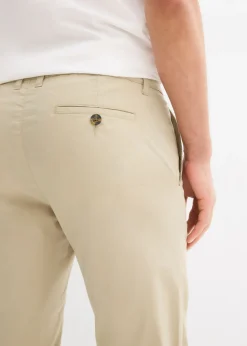 Pantalón chino elástico, regular fit, straight