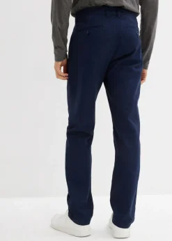 Pantalón chino regular fit de puro algodón, straight
