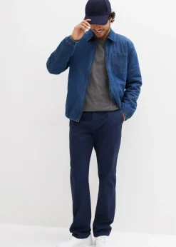 Pantalón chino regular fit de puro algodón, straight