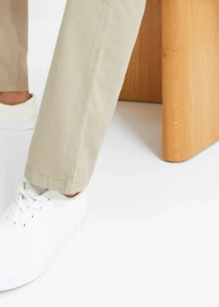Pantalón chino regular fit de puro algodón, straight