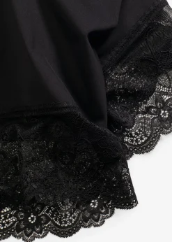 Pantalón ciclista antirrozaduras de poliamida con piernas de encaje