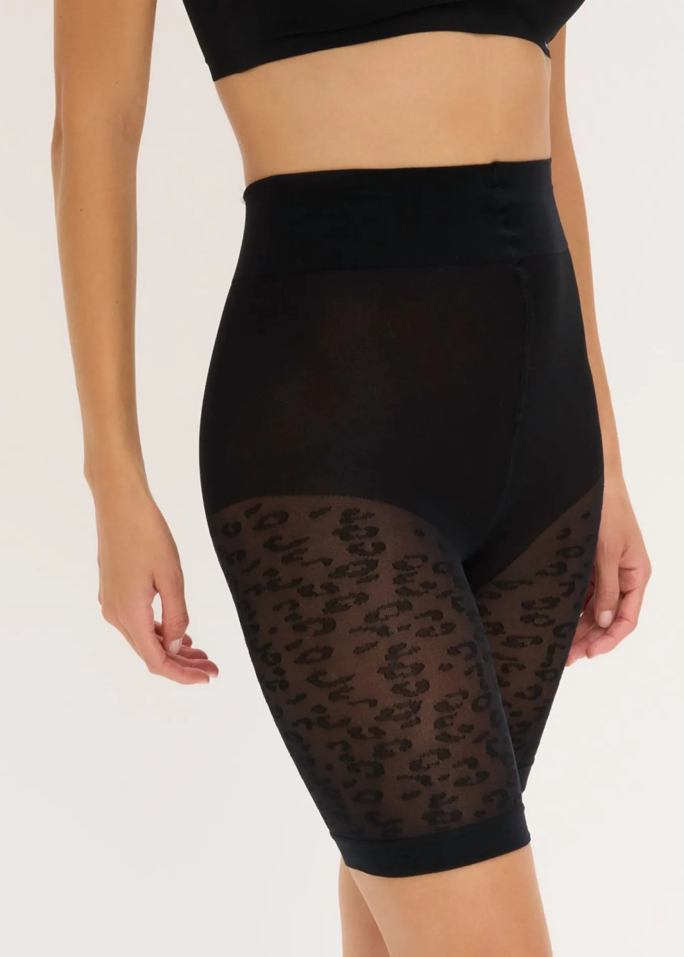 Pantalón ciclista antirrozaduras de 50 den con puños cómodos
