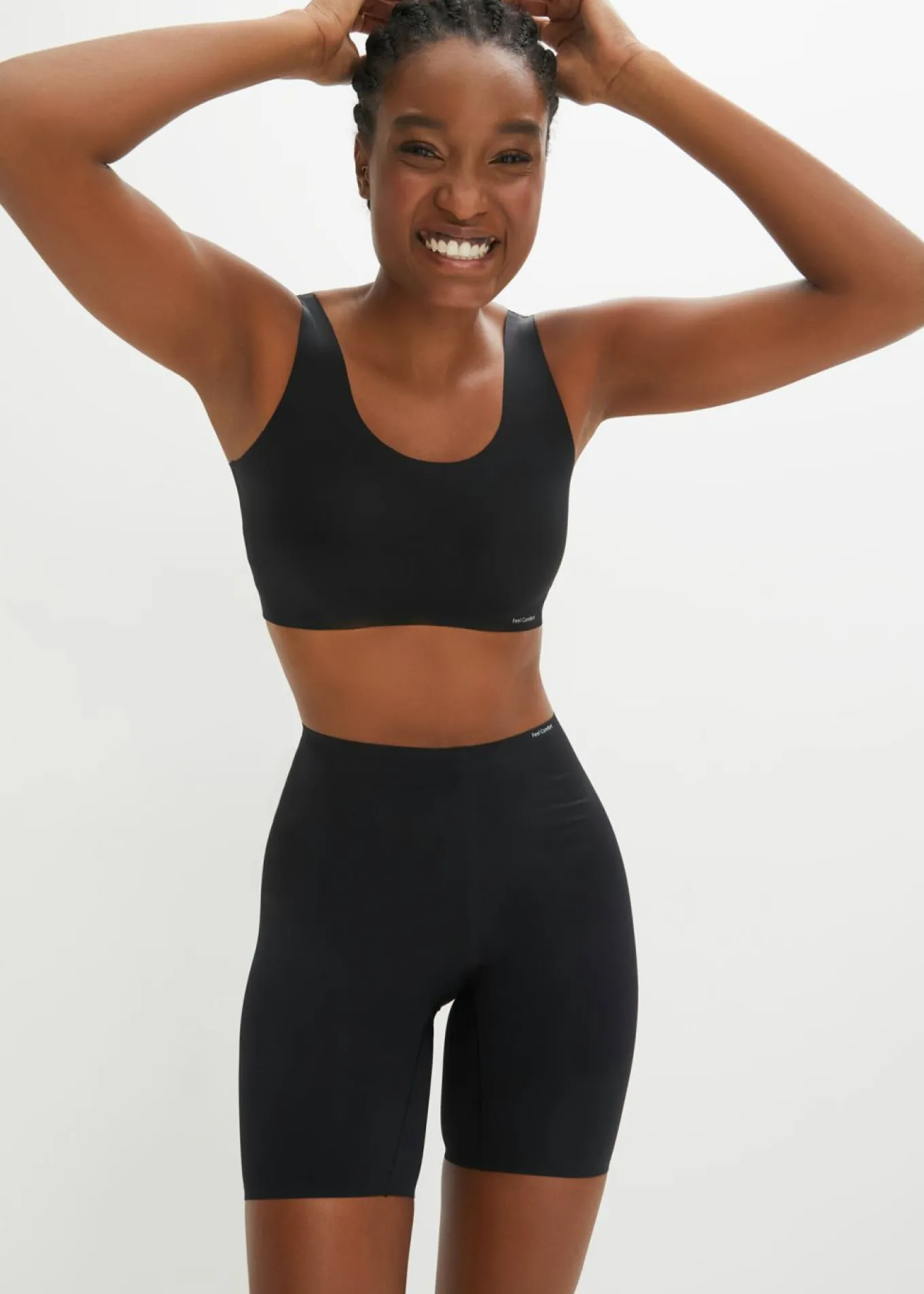 Pantalón ciclista Feel Comfort con corte láser