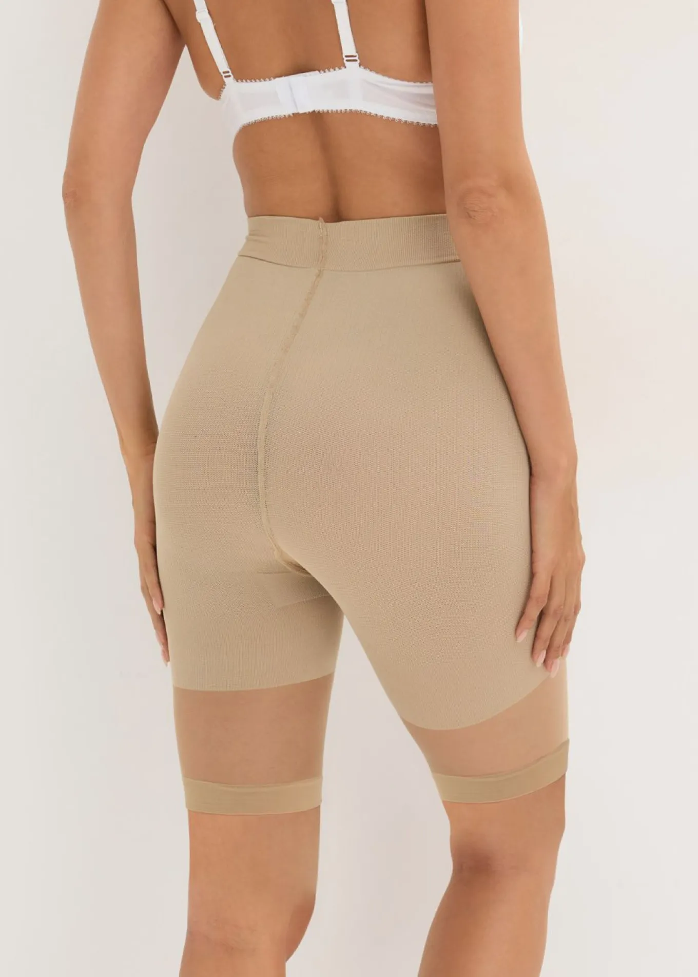 Pantalón ciclista moldeador antirrozaduras de 30 den