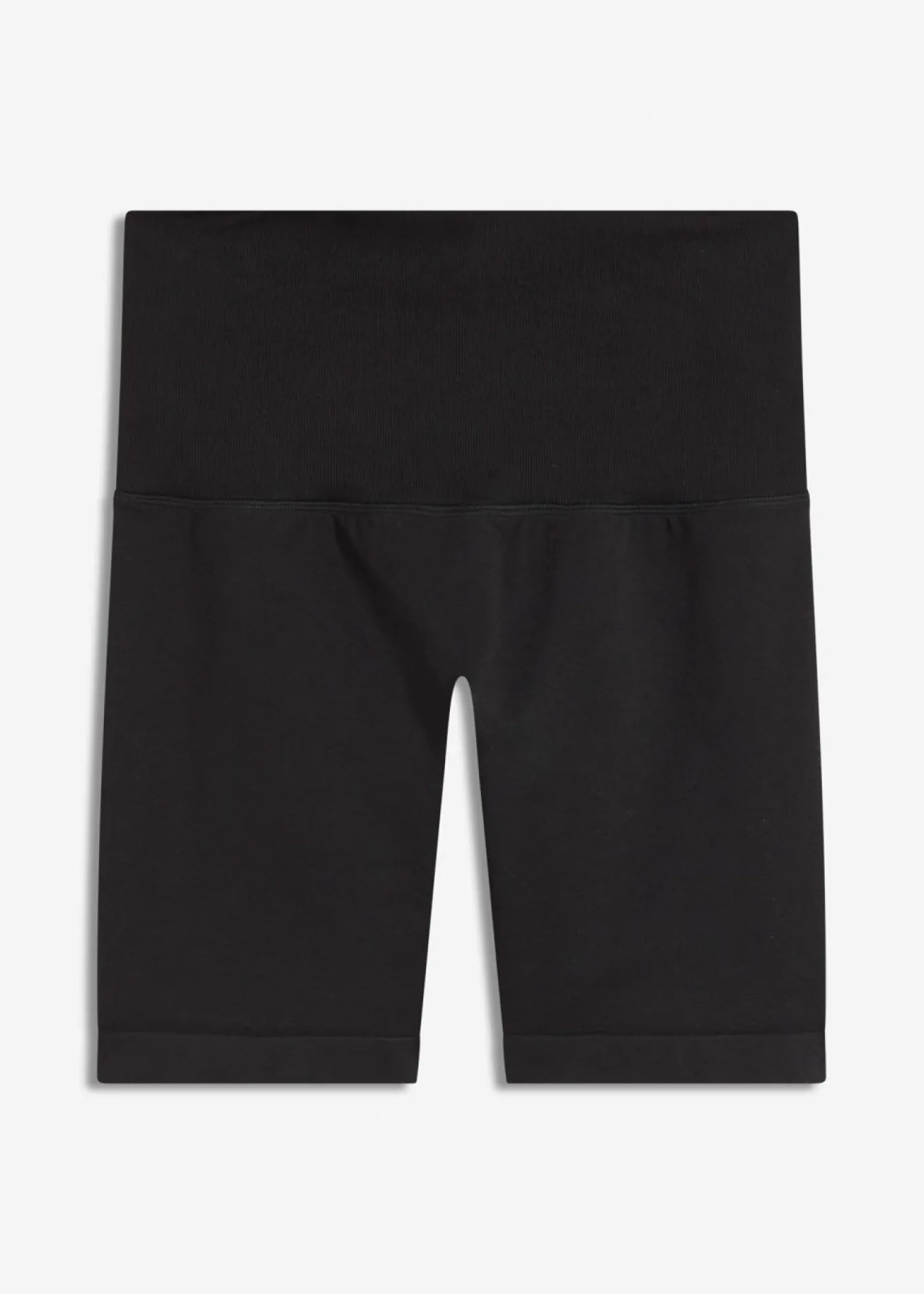 Pantalón ciclista sin costuras con fruncido