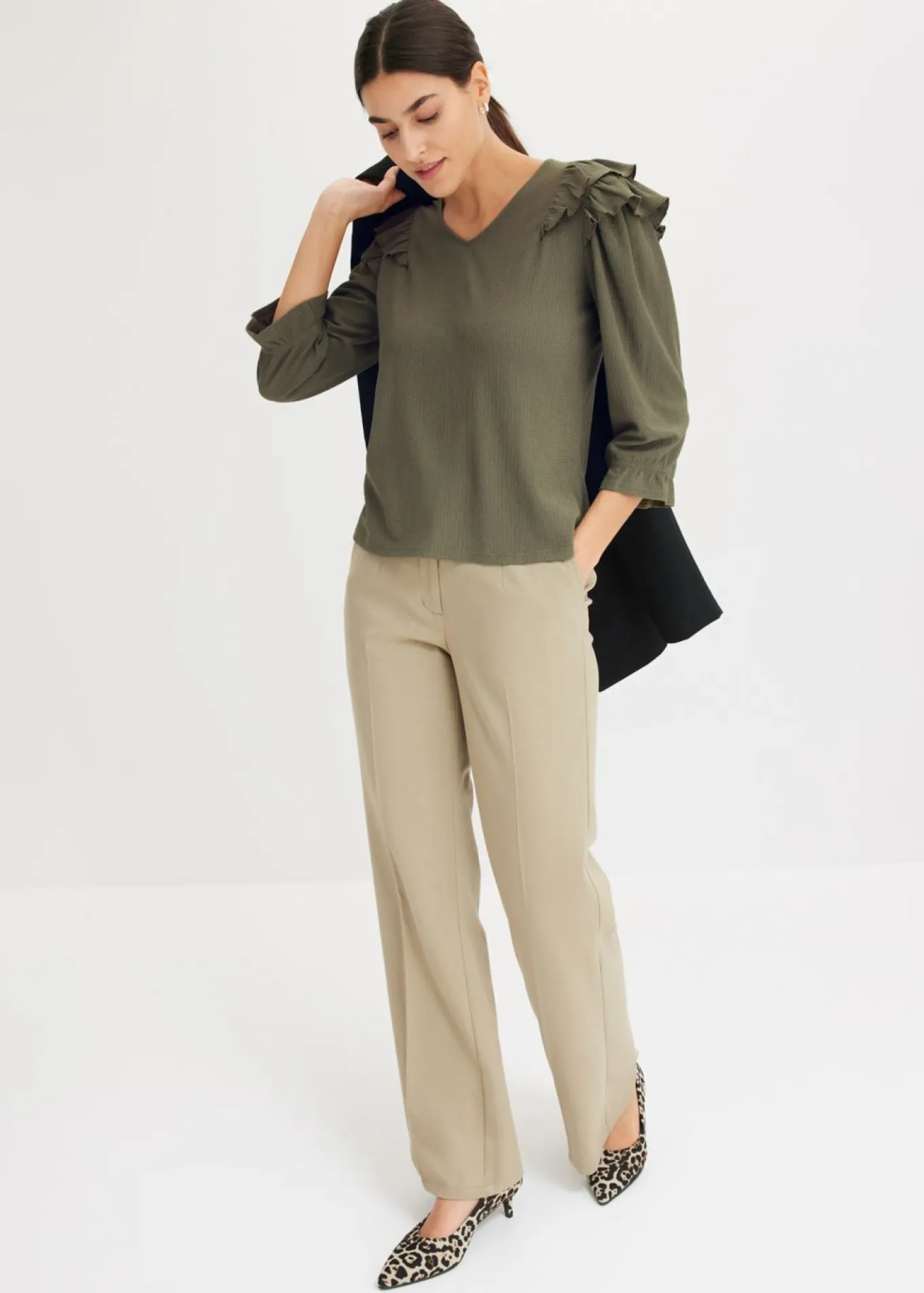 Pantalón con cintura cómoda