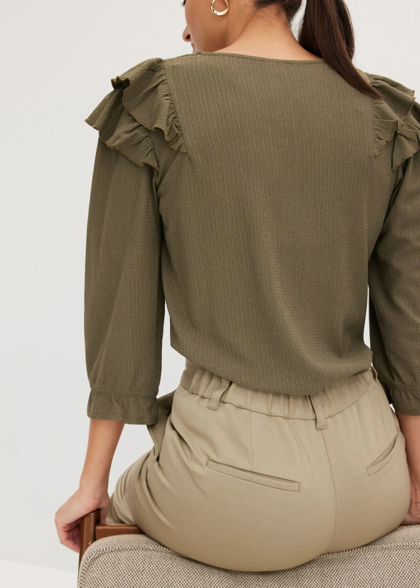 Pantalón con cintura cómoda
