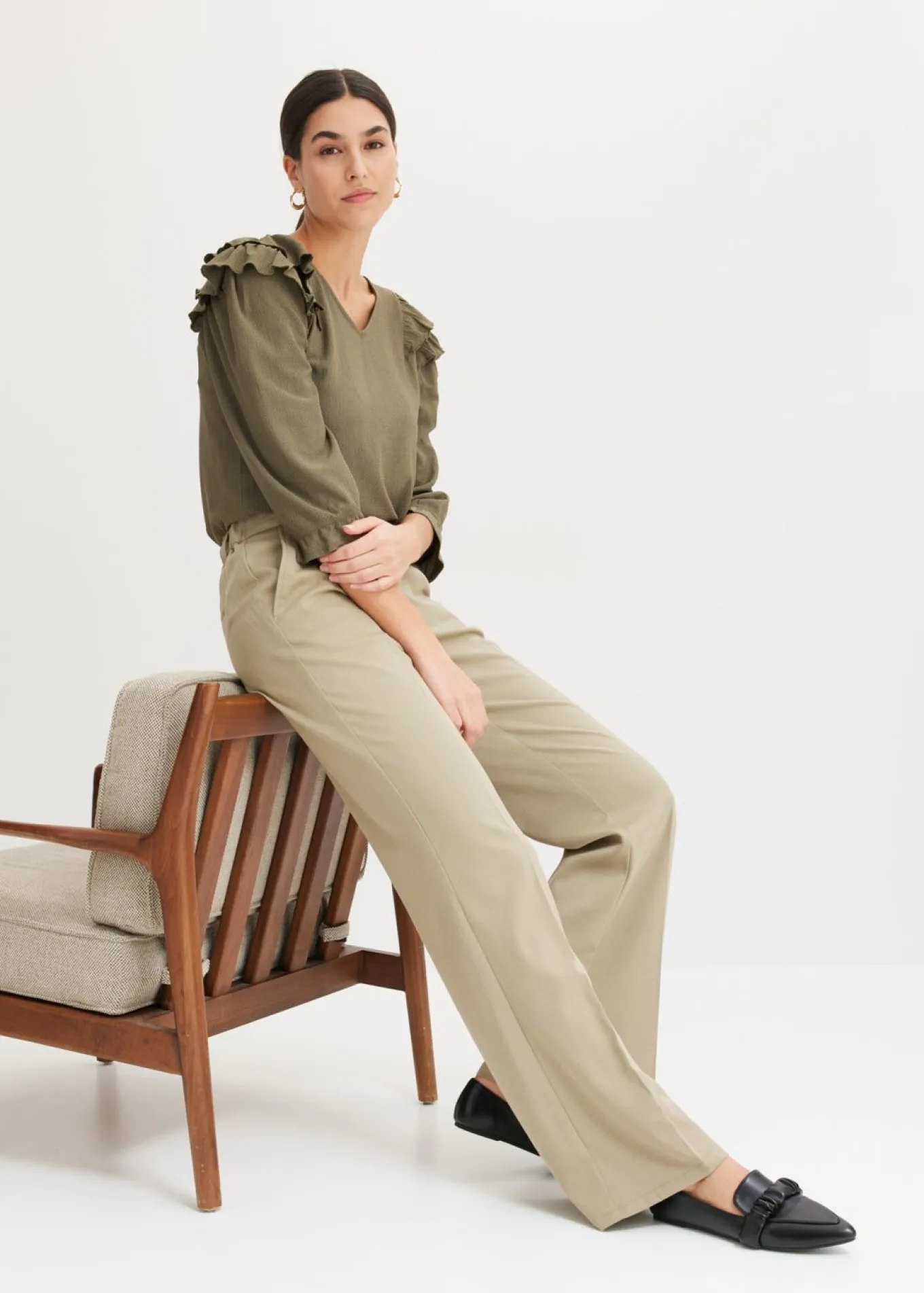 Pantalón con cintura cómoda