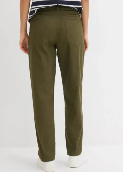 Pantalón con cinturilla cómoda y corte barrel