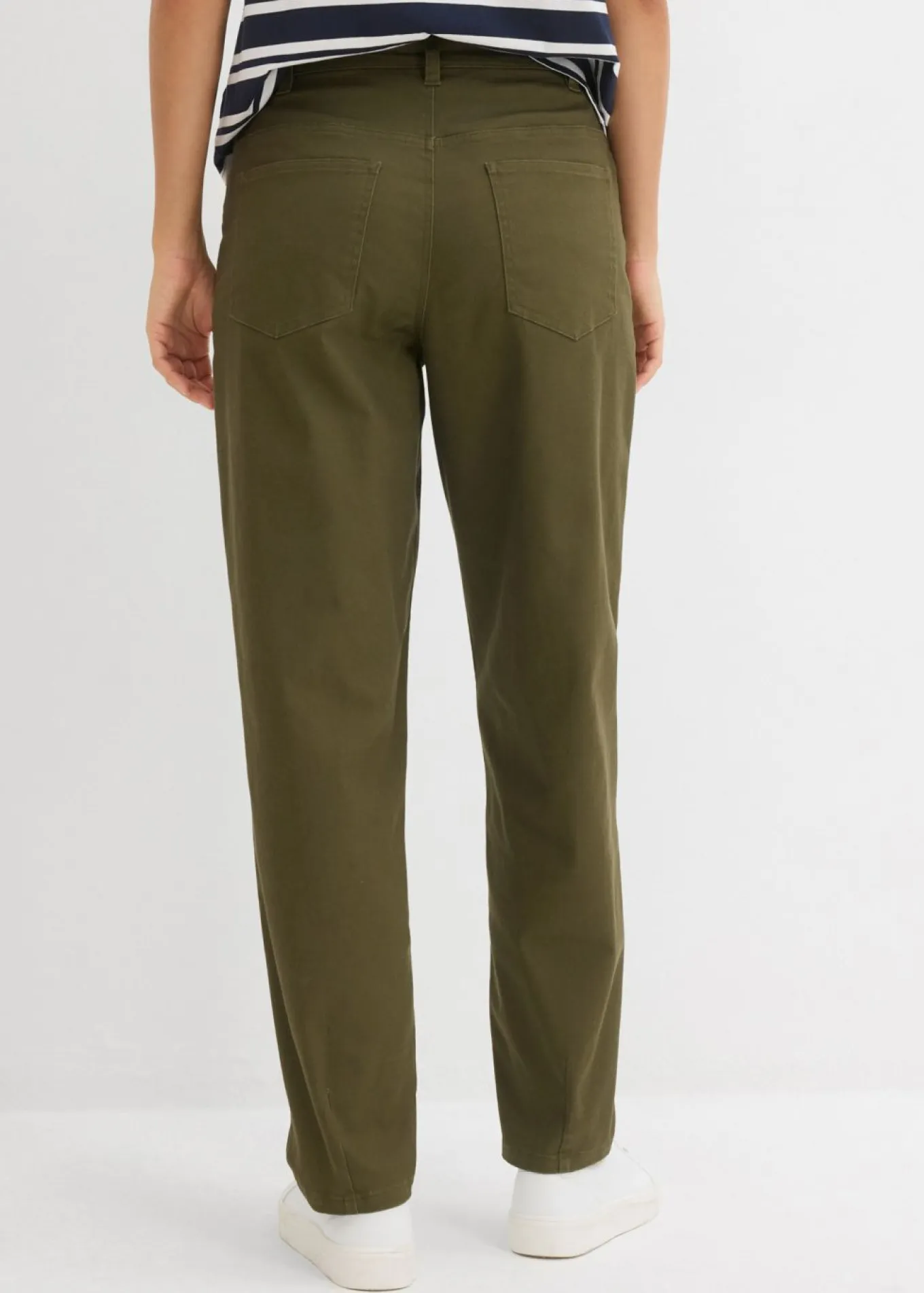 Pantalón con cinturilla cómoda y corte barrel