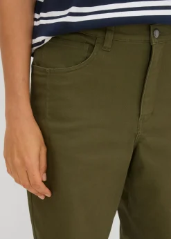 Pantalón con cinturilla cómoda y corte barrel