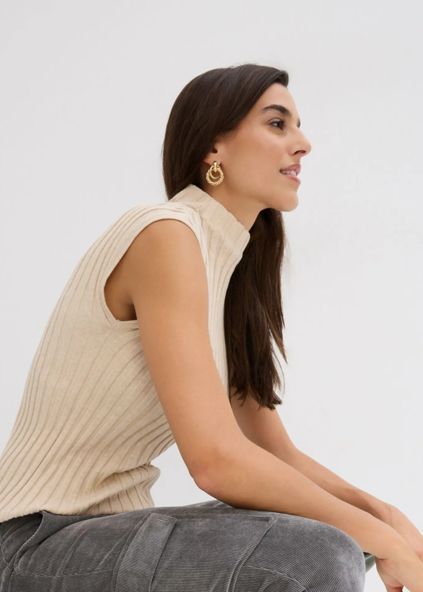 Pantalón con cinturilla elástica