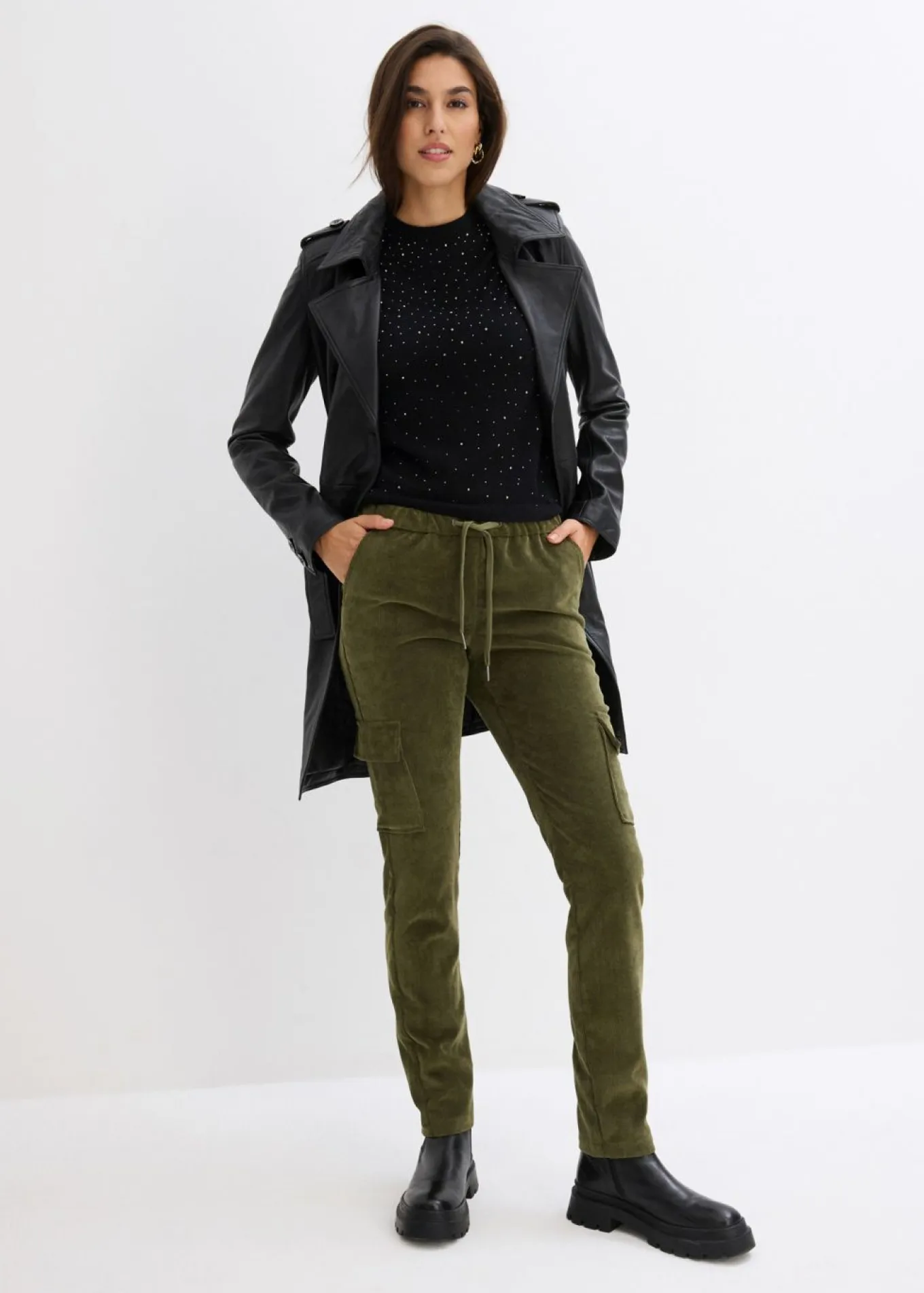 Pantalón con cinturilla elástica