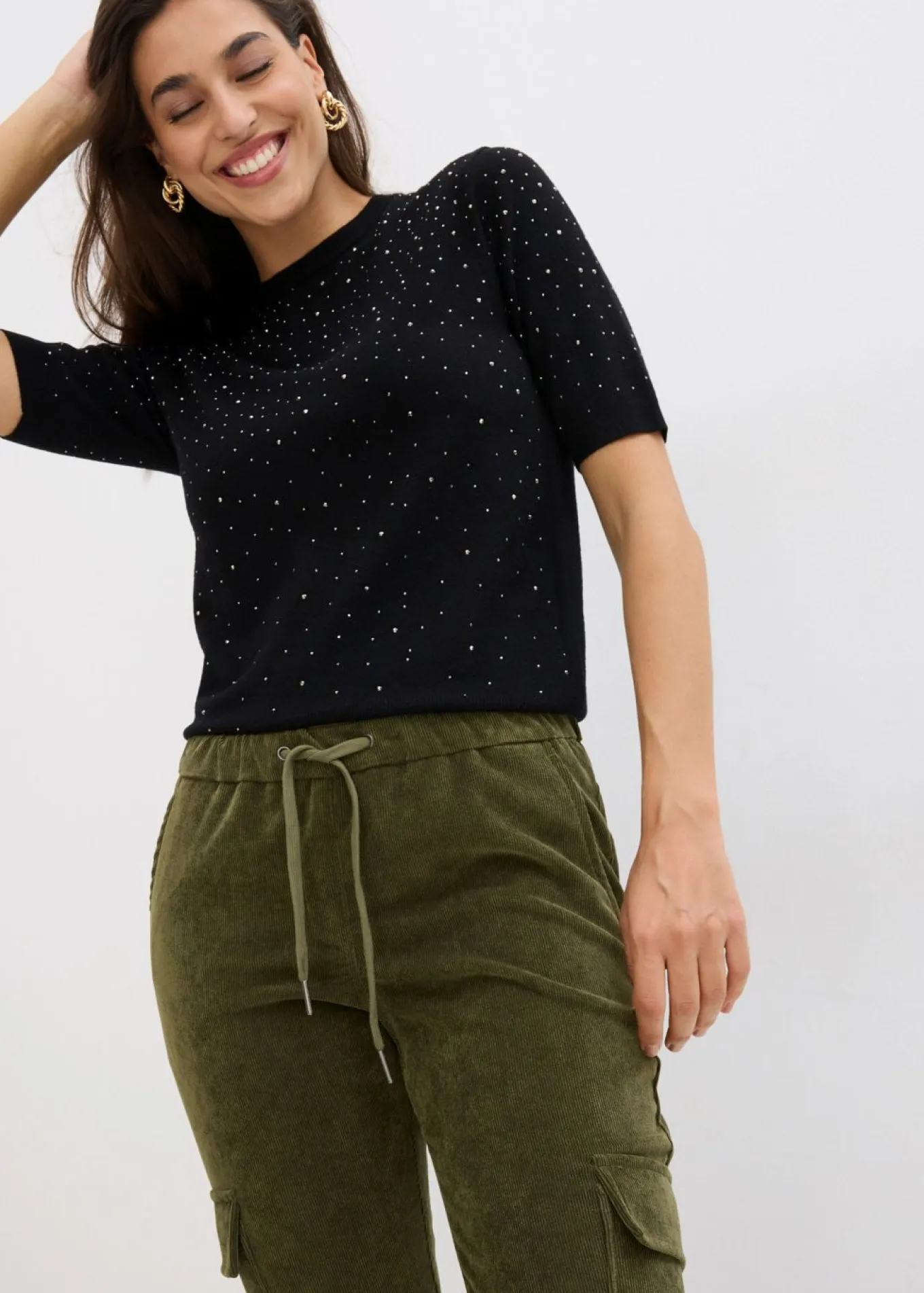 Pantalón con cinturilla elástica