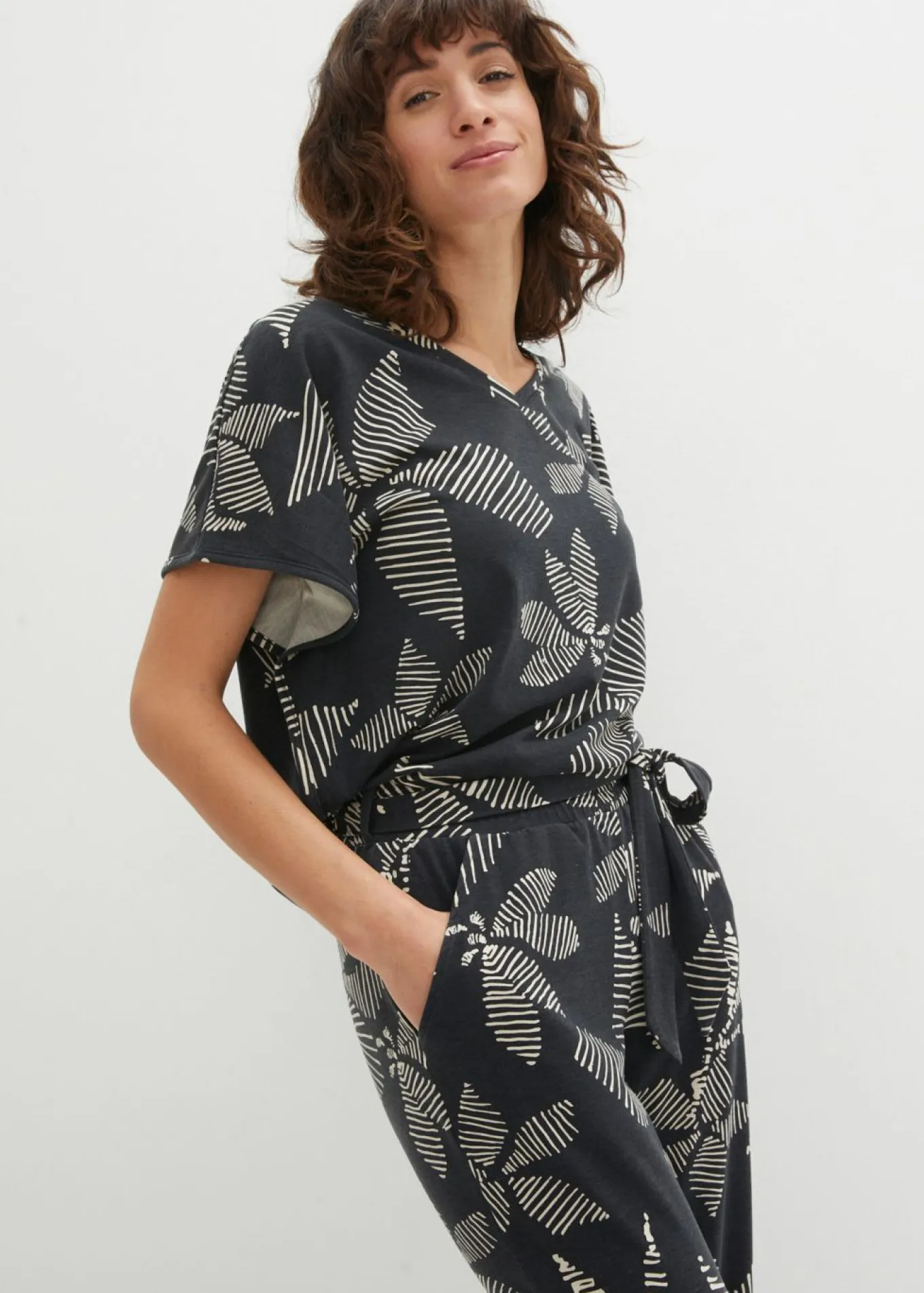Pantalón con cinturilla elástica
