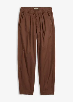 Pantalón con corte barrel y cintura cómoda