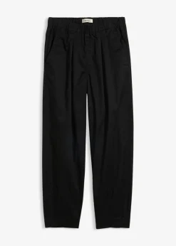 Pantalón con corte barrel y cintura cómoda