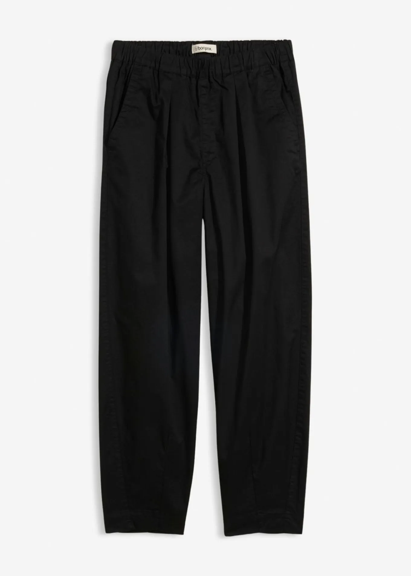 Pantalón con corte barrel y cintura cómoda