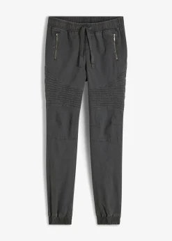 Pantalón con detalles biker