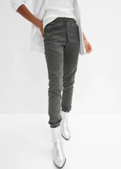 Pantalón con detalles biker