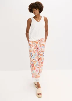 Pantalón con encaje