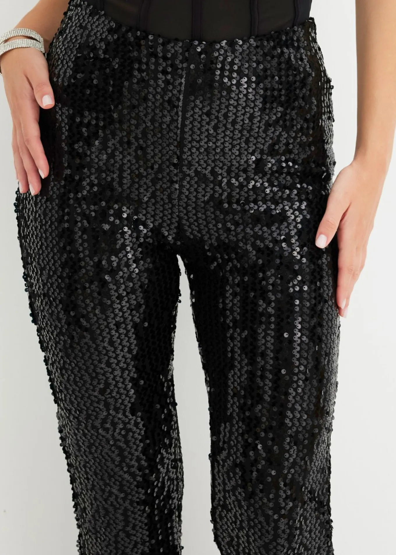 Pantalón con lentejuelas