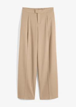 Pantalón con pinzas y cinturilla cómoda