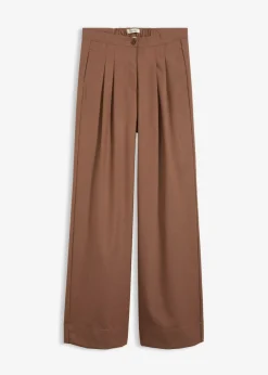Pantalón con pinzas y cinturilla cómoda