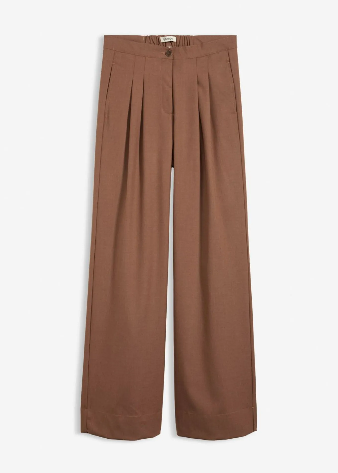 Pantalón con pinzas y cinturilla cómoda