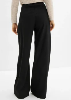 Pantalón con pinzas y cinturilla cómoda