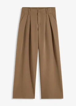 Pantalón con pinzas y cinturilla cómoda