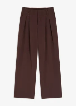 Pantalón con pinzas y cinturilla cómoda