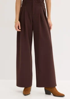 Pantalón con pinzas y cinturilla cómoda