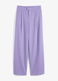 Pantalón con pinzas y cinturilla cómoda
