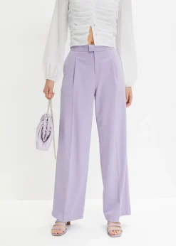Pantalón con pinzas y cinturilla cómoda