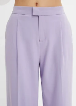 Pantalón con pinzas y cinturilla cómoda