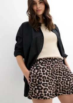 Pantalón corto con cinturilla elástica