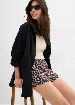 Pantalón corto con cinturilla elástica