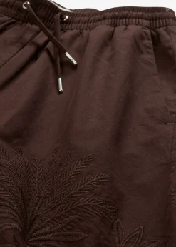 Pantalón corto con contenido de seda