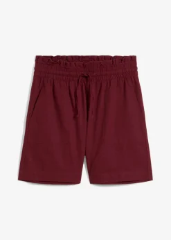 Pantalón corto con lino