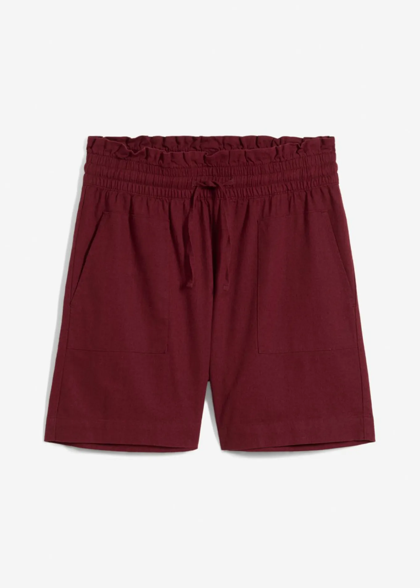 Pantalón corto con lino