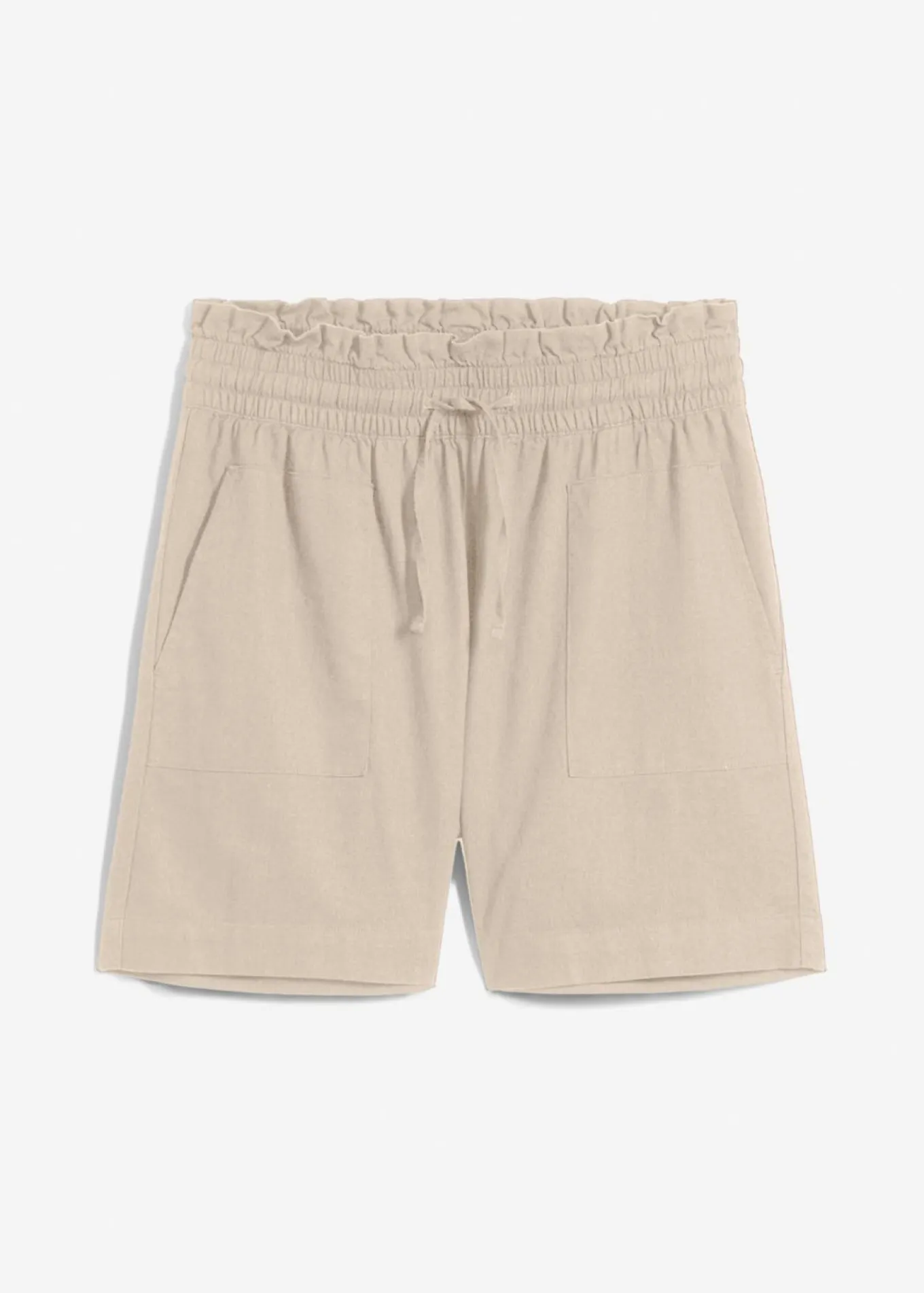 Pantalón corto con lino