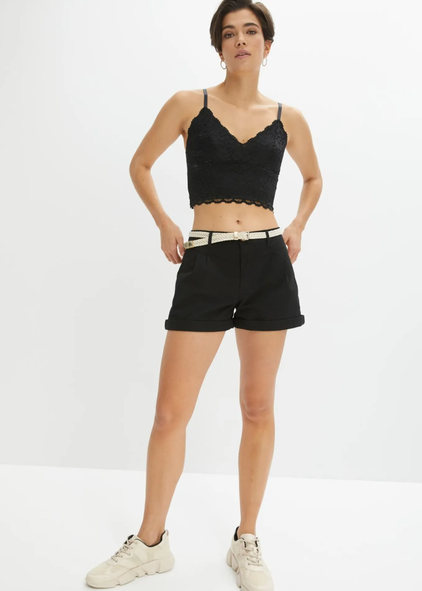 Pantalón corto de algodón