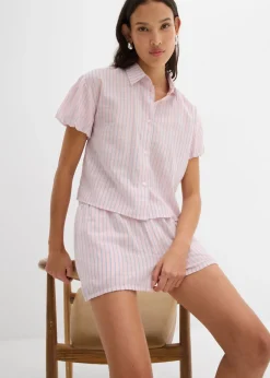 Pantalón corto de algodón puro