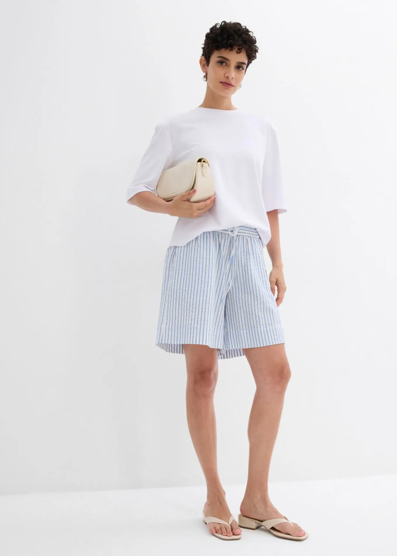 Pantalón corto de algodón puro