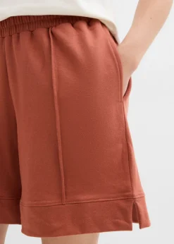 Pantalón corto de chándal de mezcla de algodón