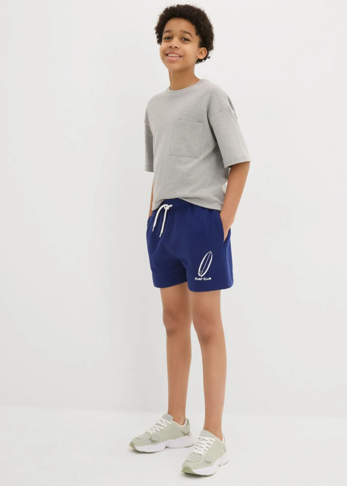 Pantalón corto de chándal de algodón orgánico