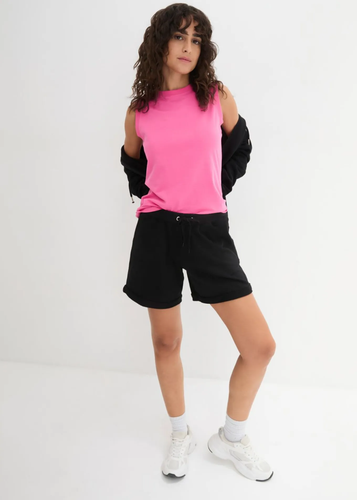 Pantalón corto de chándal de algodón puro