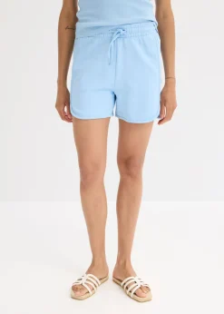 Pantalón corto de chándal de algodón orgánico puro